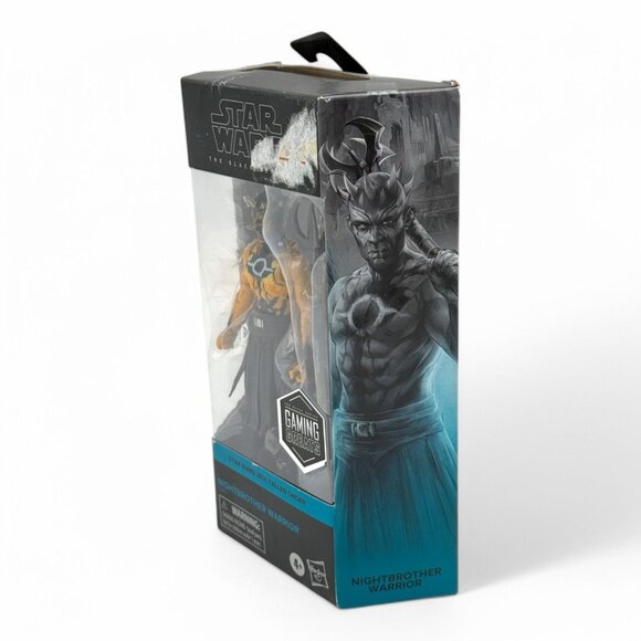 Hasbro Star Wars The Black Series Nightbrother Warrior Gaming Greats Action Figu - Picture 2 of 6